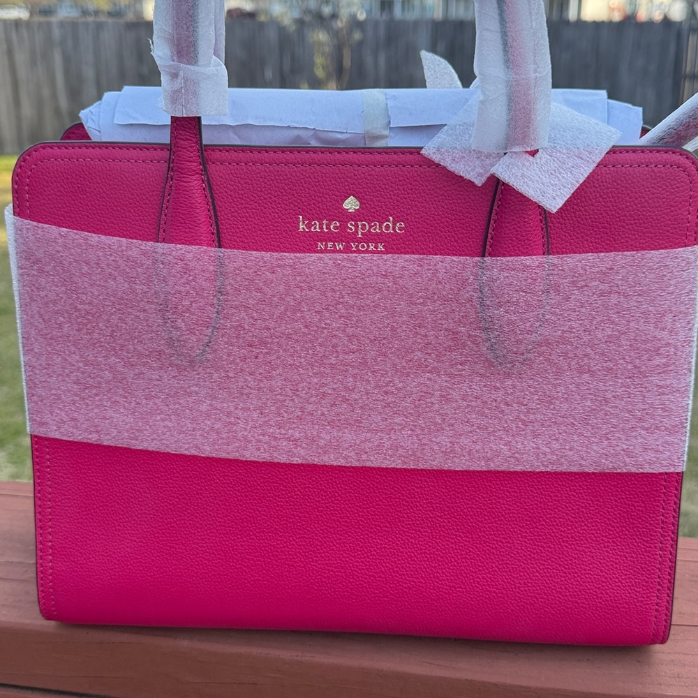 Brand NWT Kate Spade Fuchsia Satchel